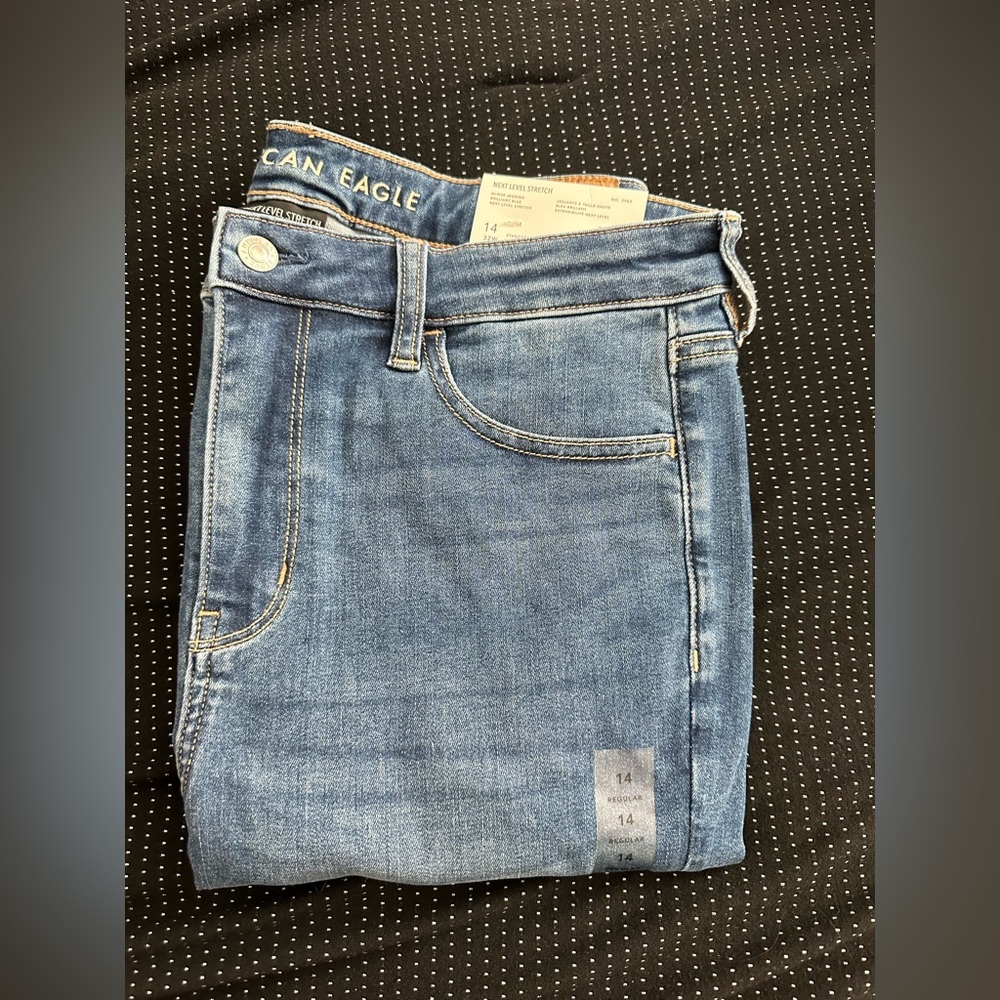 American Eagle Outfitters Women's Blue Jeans